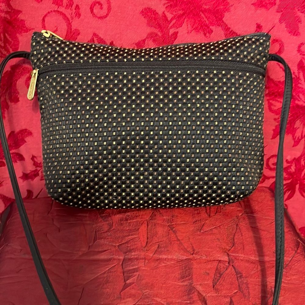 Vintage Danny K of Beverly Hills‎ Zippered Tapestry Bag